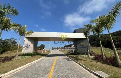 Terreno a venda com 360m² no loteamento cercado vale das figueiras - bairro figueira - gaspar sc | la vita imóveis