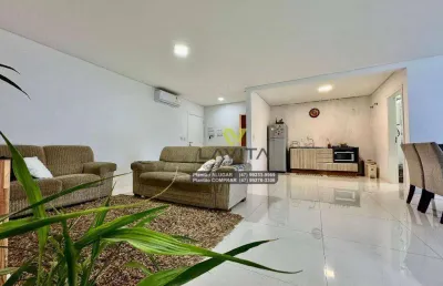 Apartamento com 3 dormitórios à venda, 124 m² por r$ 650.000 - itoupava central - blumenau/sc | la vita imóveis|