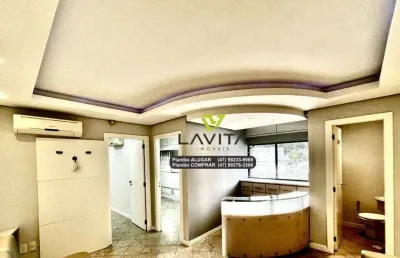 Sala para alugar, 80 m² por r$ 1500/mês - ribeirão fresco - blumenau/sc