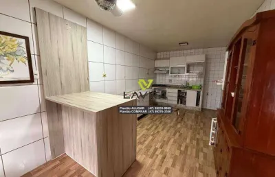 Casa com 3 dormitórios para alugar, 100 m² por r$ 1.830,52/mês - ponta aguda - blumenau/sc