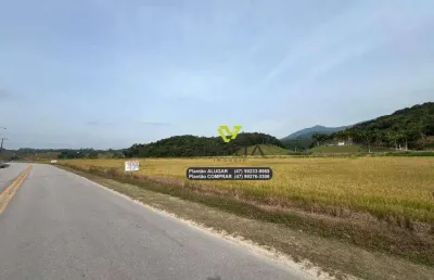 Terreno com 7.300m² a venda no bairro gasparinho em gaspar sc | la vita imóveis