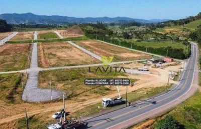Terreno à venda, 637 m² por r$ 400.000 - poço grande - gaspar/sc | la vita imóveis