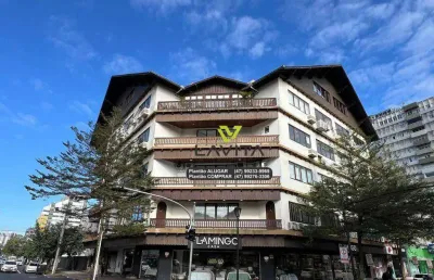 Sala comercial a venda ou locação com 265m² privativos - ed. comercial flamingo - rua xv esquina alameda - centro - blumenau sc | la vita imóveis