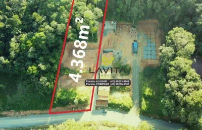 Terreno à venda, com 4.368m² por r$ 499.000 -bairro itoupava central - blumenau/sc | la vita imóveis