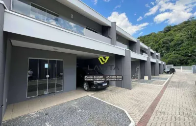 Casa semimobiliada á venda com 3 dormitórios, sendo 1 suíte em condomínio fechado - bairro itoupava central - blumenau sc | la vita imóveis
