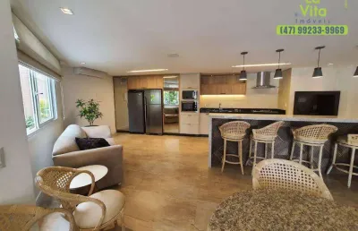 Apartamento com 4 dormitórios para alugar, 280 m² por r$ 10.560,00/mês - ponta aguda - blumenau/sc