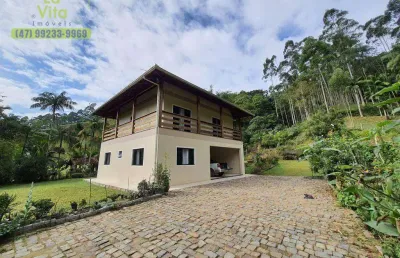 Sítio com 5 dormitórios à venda, 21000 m² por r$ 1.350.000 - zona rural - ilhota/sc | la vita imóveis