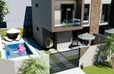 Casa com 2 quartos à venda na Rua Tenente Eduardo Newmann, 350, Nereidas, Guaratuba