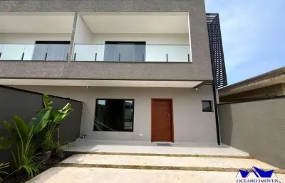 Excelente  sobrado com piscina no balneário brejatuba