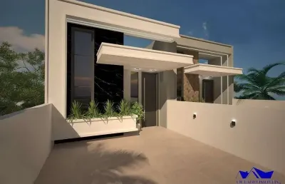 Casa com 3 quartos à venda na Rua Barão do Cerro Azul, Estoril, Guaratuba