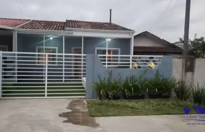 Oportunidade de negócio: casa geminada no balneário brejatuba, a uma quadra da avenida paraná