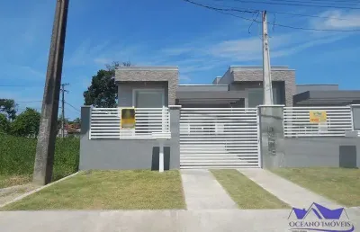Casa nova com piscina no residencial fernanda iii: conforto e estilo em guaratuba!