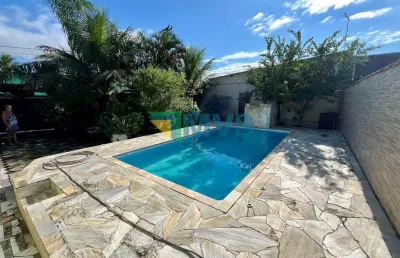 Casa com piscina a venda ou para locação - bairro gaivota em itanhaém-sp