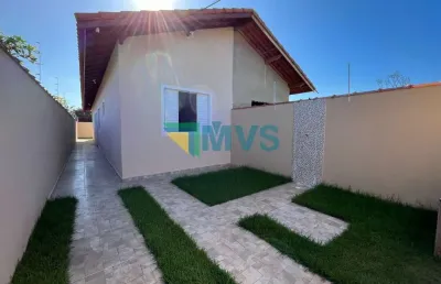 Imperdível casa à venda em itanhaém-sp, balneário gaivotas: 2 quartos, 1 suíte, 2 salas, 2 banheiros, 2 vagas, 70m²!