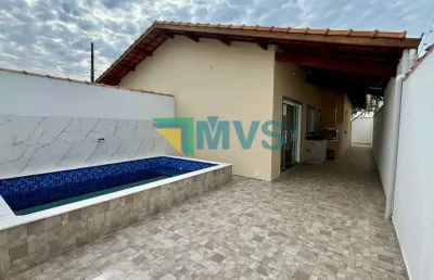 Oportunidade imperdível: casa à venda em itanhaém-sp, bairro bopiranga - 2 quartos, 1 suíte, 2 salas, 2 vagas, 62m².