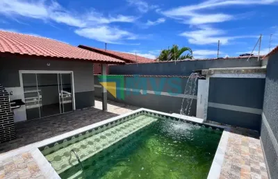 Imperdível! casa à venda em itanhaém-sp, jardim regina, 3 quartos, 1 suíte, 2 salas, 3 banheiros, 2 vagas, 100m². venha conferir!