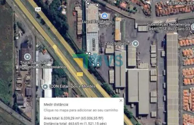 Oportunidade única: galpão industrial à venda em rio claro-sp, jardim matheus maniero - 4 salas, 5 banheiros, 20 vagas, 6.000,00 m².