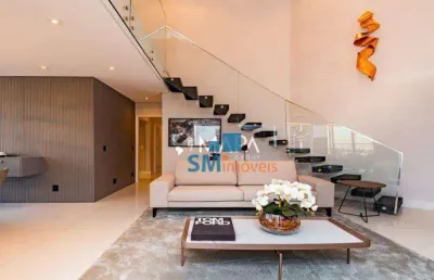 Penthouse com 2 dormitórios à venda, 164 m² por r$ 3.800.000,00 - brooklin - são paulo/sp