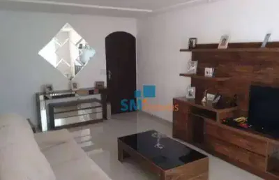 Sobrado com 3 dormitórios à venda, 253 m² por r$ 638.000,00 - jardim ana maria - santo andré/sp