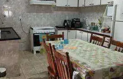 Casa com 6 dormitórios à venda, 260 m² por r$ 1.590.000,00 - vila scarpelli - santo andré/sp