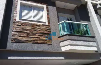 Sobrado com 2 dormitórios à venda, 73 m² por r$ 440.000,00 - vila camilópolis - santo andré/sp