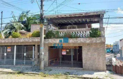 Sobrado com 1 dormitório à venda, 324 m² por r$ 600.000,00 - vila linda - santo andré/sp