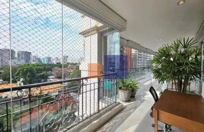 Apartamento luxuoso e exclusivo com 400 m2, 4 suítes 5 vagas com vista para o parque ibirapuera - moema -sp