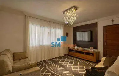 Sobrado com 4 dormitórios à venda, 240 m² por r$ 954.000,00 - vila floresta - santo andré/sp