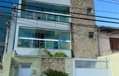 Cobertura com 2 dormitórios à venda, 100 m² por r$ 468.000,00 - santa teresinha - santo andré/sp