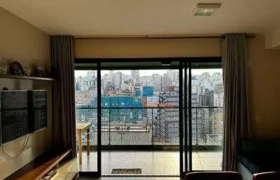 Apartamento com 1 dormitório à venda, 50 m² por r$ 650.000,00 - bela vista - são paulo/sp