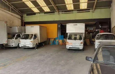 Galpão para alugar, 1000 m² por r$ 22.907,00/mês - jardim são domingos - guarulhos/sp