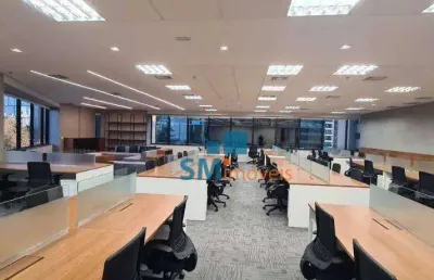 Sala para alugar, 461 m² por r$ 78.887,50/mês - cidade monções - são paulo/sp