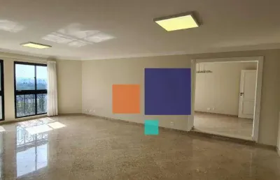 Apartamento com 4 dormitórios para alugar, 309 m² por r$ 19.635,00/mês - santo amaro - são paulo/sp