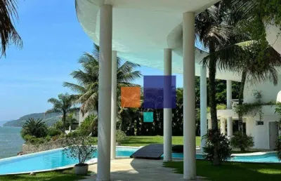 Casa com 6 dormitórios à venda, 1500 m² por r$ 16.900.000,00 - marina - mangaratiba/rj