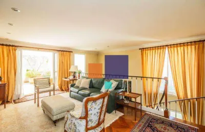 Cobertura alto padrão, 723m² com 04 suítes, 08 vagas, piscina e sauna - vende na vila andrade