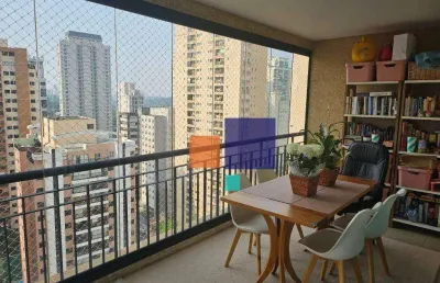 Apartamento com 3 dormitórios à venda, 167 m² por r$ 2.300.000,00 - brooklin - são paulo/sp