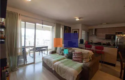 Apartamento com 2 dormitórios à venda, 80 m² por r$ 1.000.000,00 - chácara santo antônio - são paulo/sp