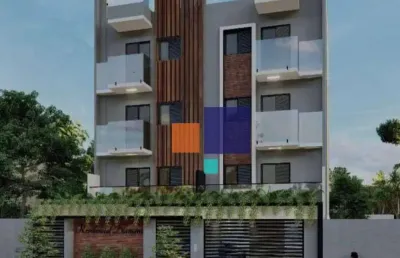Cobertura com 2 dormitórios à venda, 90 m² por r$ 720.000,00 - campestre - santo andré/sp