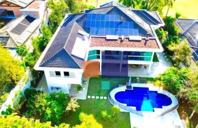 Casa com 4 dormitórios à venda, 744 m² por r$ 13.000.000,00 - residencial tamboré - barueri/sp