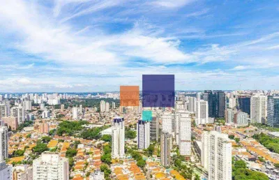 Cobertura nova com 410m² no 44º andar, com 04 suítes e 05 vagas - vende-se no jardim das acácias