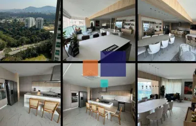 Apartamento com 3 dormitórios à venda, 200 m² por r$ 3.604.000,00 - alphaville - barueri/sp