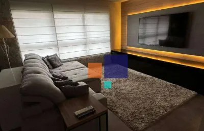 Apartamento mobiliado e reformado com 90m², 01 dormitório e 02 vagas - aluga-se na cidade monções