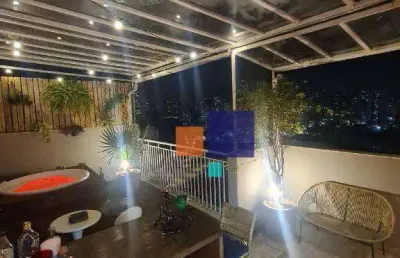Cobertura com 2 dormitórios à venda, 130 m² por r$ 1.000.000,00 - vila andrade - são paulo/sp