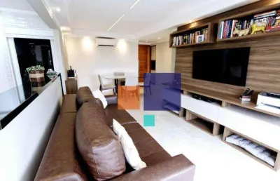 Cobertura a venda com 185m², 3 quartos, 5 banheiros sendo 2 suites e 3 vagas privativas - vila ipojuca