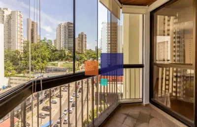 Apartamento a venda com 185m², 4 quartos, 5 banheiros sendo 2 suites e 3 vagas - vila andrade