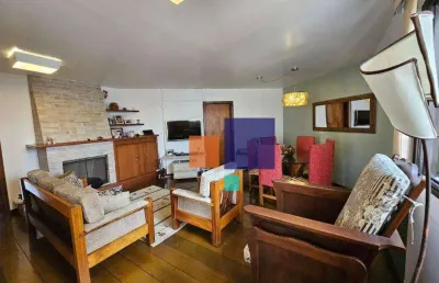 Apartamento a venda com 143m², 4 quartos, 5 banheiros sendo 3 suites e 3 vagas - indianópolis