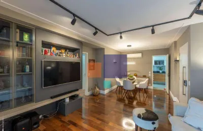Apartamento a venda com 110m², 3 quartos, 3 banheiros sendo 1 suite e 3 vagas - campo belo