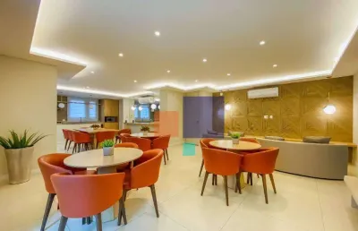 Aparartamento a venda com 198m², 4 quartos, 6 banheiros sendo 4 suites e 3 vagas - moema