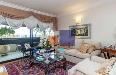 Apartamento alto padrão com 198m², 4 suítes e 03 vagas - aluga-se em moema