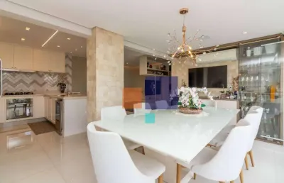 Apartamento a venda com 110m², 3 quartos, 4 banheiros sendo 2 suites e 3 vagas - bosque da saúde